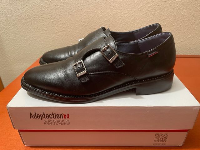 Zapatos CallagHan “Adaptaction Negro Hebillas”