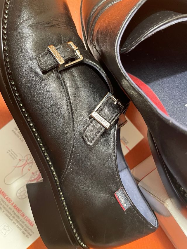 Zapatos CallagHan “Adaptaction Negro Hebillas”