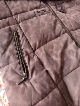 Plumas Tintoretto Marrón con pelo auténtico
