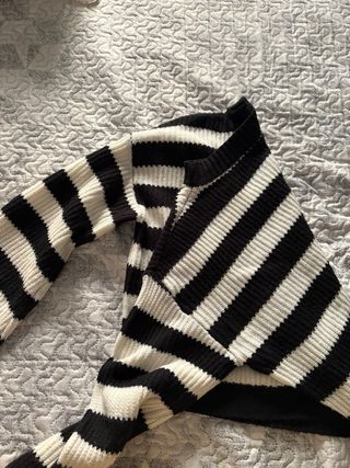 Jersey rayas negras y blancas