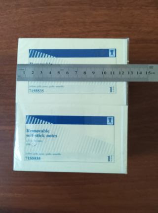 12 pacchi Post-it 128x76mm 1200 fogli nuovi