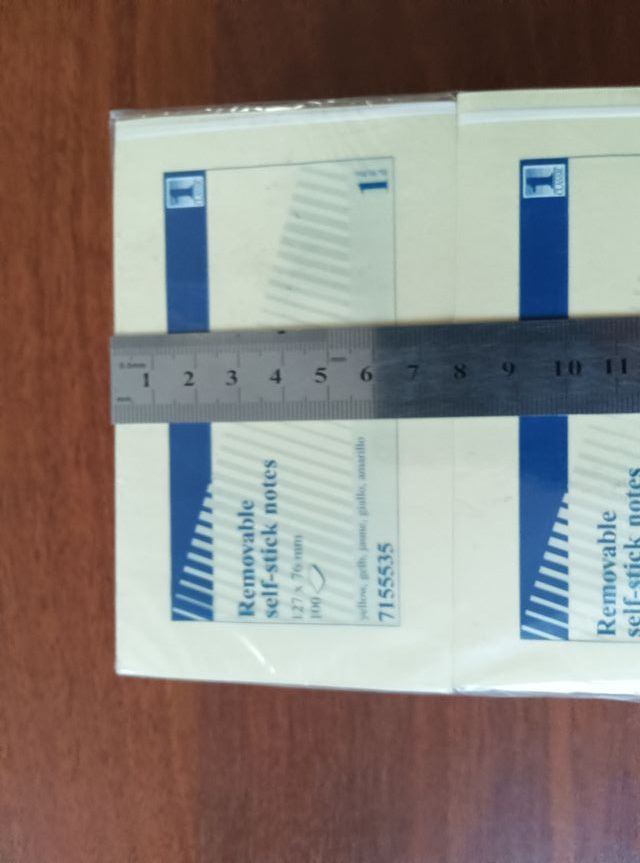 12 pacchi Post-it 128x76mm 1200 fogli nuovi