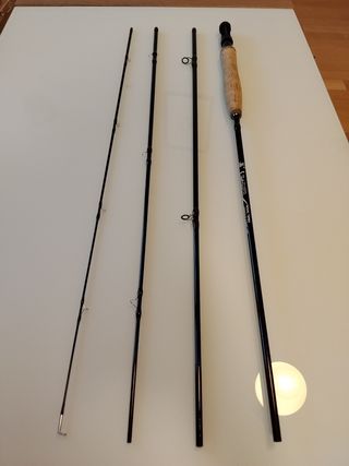 Caña de pesca a mosca