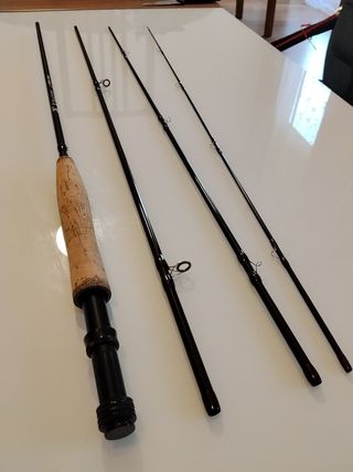 Caña de pesca a mosca