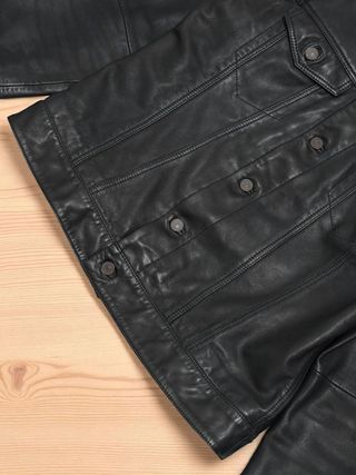 Cazadora Trucker de Cuero Oveja Levi's Talla L