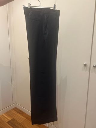 Pantalon negro vestir Massimo Dutti