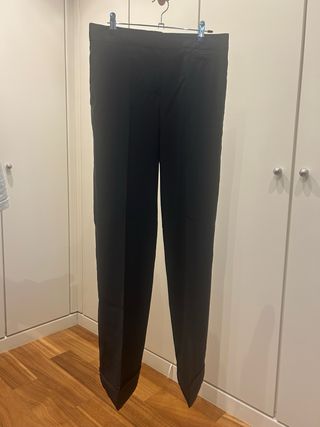 Pantalon negro vestir Massimo Dutti