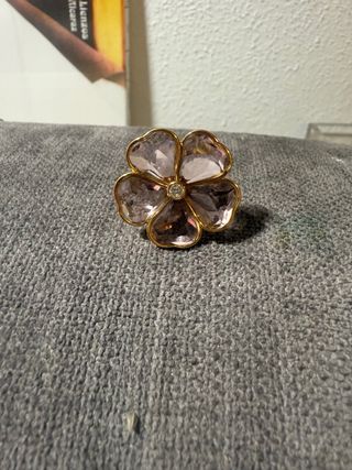 Anillo Swarovski Cristal Rosa