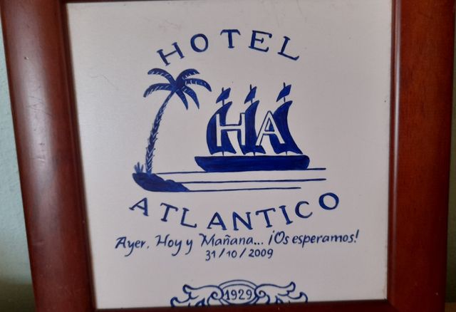 Cuadro Cerámica Hotel Atlántico Azul