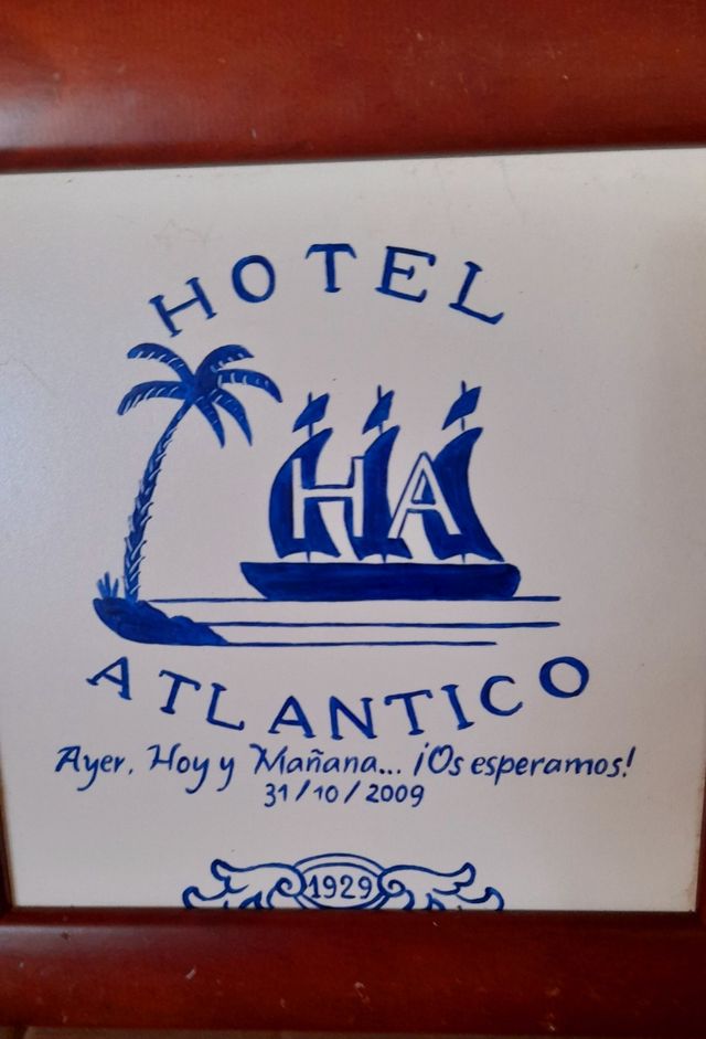 Cuadro Cerámica Hotel Atlántico Azul