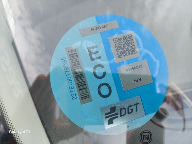 FIAT 500 2023 MONITROM HYBRID AÑO 2023