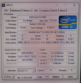 Intel i5-3450 + cooler + pasta