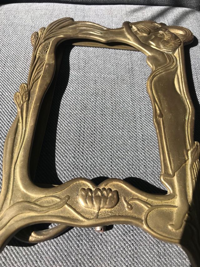 Marco antiguo estilo Art Nouveau