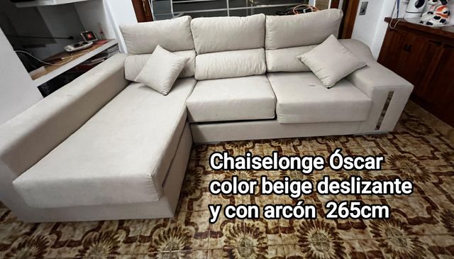 Sofá modular beige, última unidad