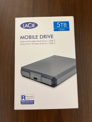 LaCie Mobile Drive 5TB USB-C