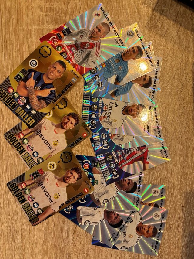 Lote cartas Adrenalyn XL Mundial clubes