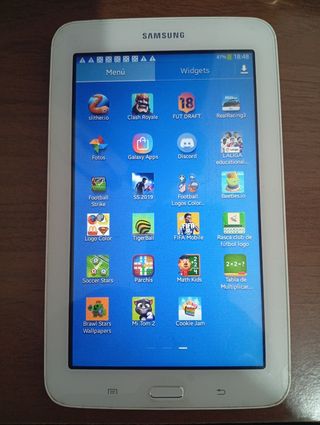 Tablet Samsung Galaxy Tab 3 lite SM-T110 
Blanca