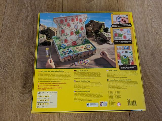 Juego de mesa El Castillo de la Rana Escaladora