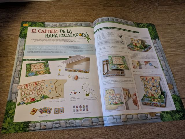 Juego de mesa El Castillo de la Rana Escaladora