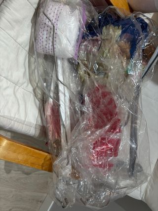 Minicuna NafNaf con dosel, edredón y colchón