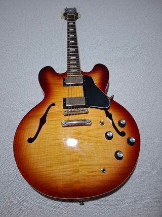 Epiphone ES-335 Figured Tea Burst Guitarra+estuche