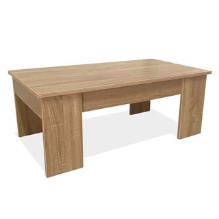 Mesa Centro Elevable Cambrian Madera Nueva