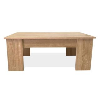 Mesa Centro Elevable Cambrian Madera Nueva