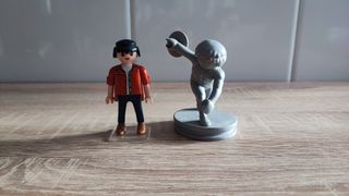 Discóbolo Mirón estilo Playmobil