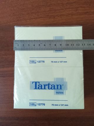 12 confezioni Post-it Tartan 100 fogli nuovo 1200