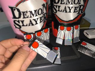 Pendientes Hanafuda Demon Slayer Kimetsu no Yaiba