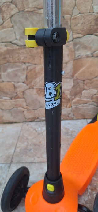 Patinete Oxelo B1 3 Ruedas Naranja