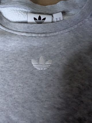 Sudadera Adidas Gris Talla M