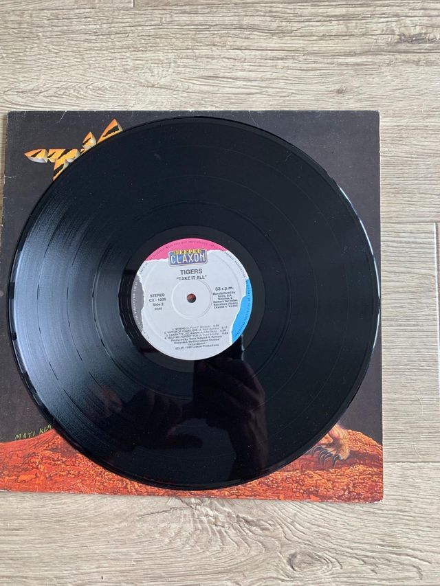 Tigres - Take It All Vinilo Hard Rock