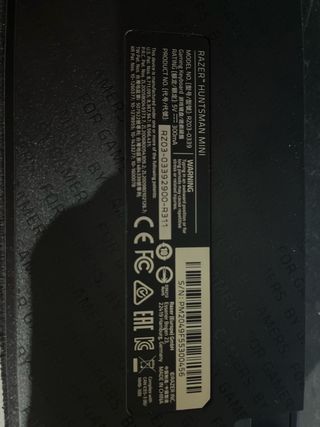 Teclados Razer Huntsman Mini