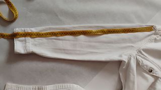 Chaqueta Zara Blanca Talla S Algodón Oversize