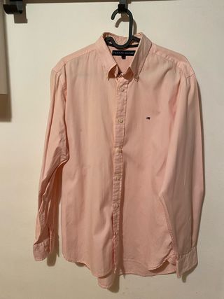 Camisa Tommy Hilfiger rosa talla S