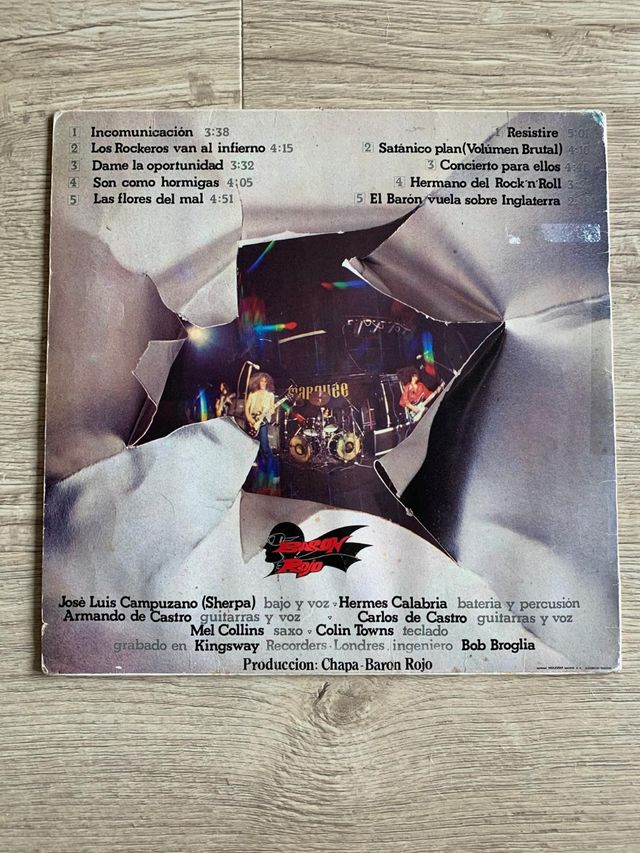 Barón Rojo - Volumen Brutal Vinilo