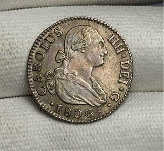 2 Reales 1806 Plata