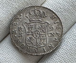 2 Reales 1806 Plata