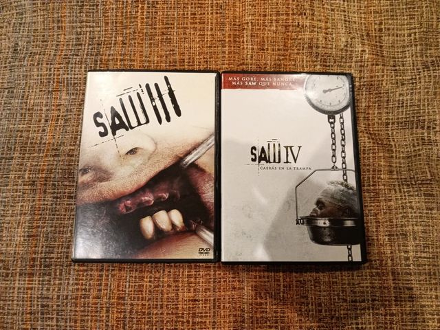 Pack Películas Saw DVD (Español)