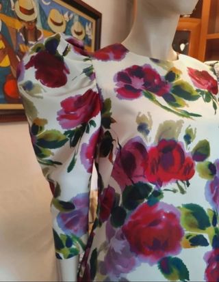 Vestido con mangas jamón Sfera Unique 