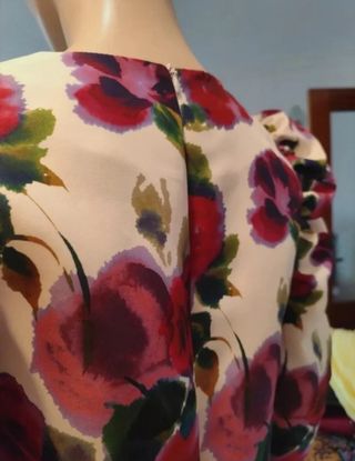 Vestido con mangas jamón Sfera Unique 
