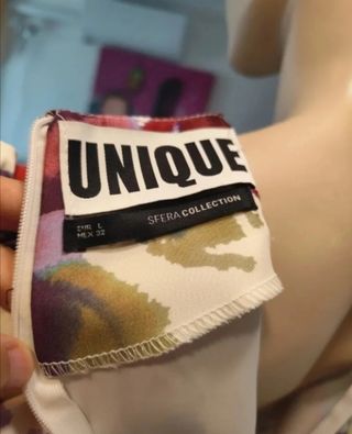 Vestido con mangas jamón Sfera Unique 