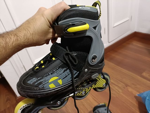Pack Patines en línea Tijuana y protecciones roces