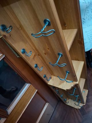Perchero de madera Ikea
