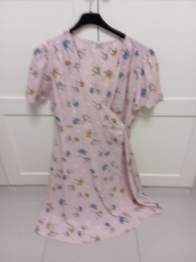 Vestido de verano floral rosa Talla S/M