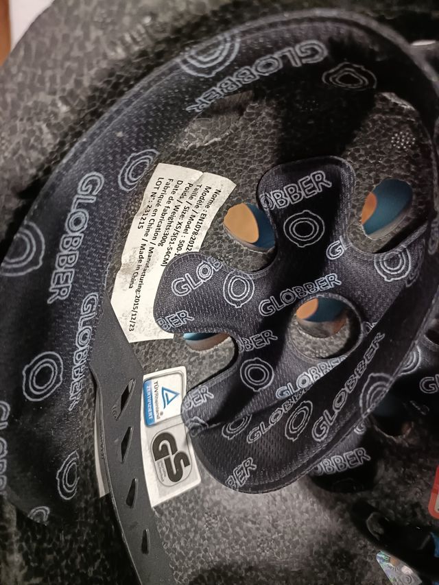 Casco Azul Talla S/M Patinete/Skate