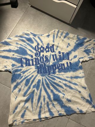 Camiseta Tie-Dye Pull&Bear Talla S