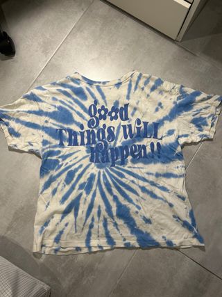 Camiseta Tie-Dye Pull&Bear Talla S