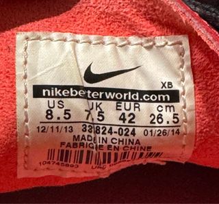 Zapatillas Nike SB Janoski Grises y Rojas